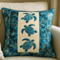 Blue Reef Quilted Pillow Cover Holiday Living Decorations Best Gift For My Brother - Curranto