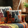 Cat Collage Quilted Pillow Cover Holiday Home Decor Gift Ideas For Wife - Curranto