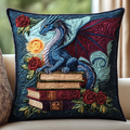 Dragon Wisdom Quilted Pillow Cover Indoor Holiday Decorations Gifts For Men - Curranto