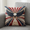 Eagle Spirit Quilted Pillow Cover Living Room Decorations Husband Gifts - Curranto