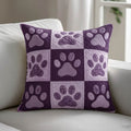 Paw Path Quilted Pillow Cover Decor Ideas For Living Room Gifts For Him - Curranto