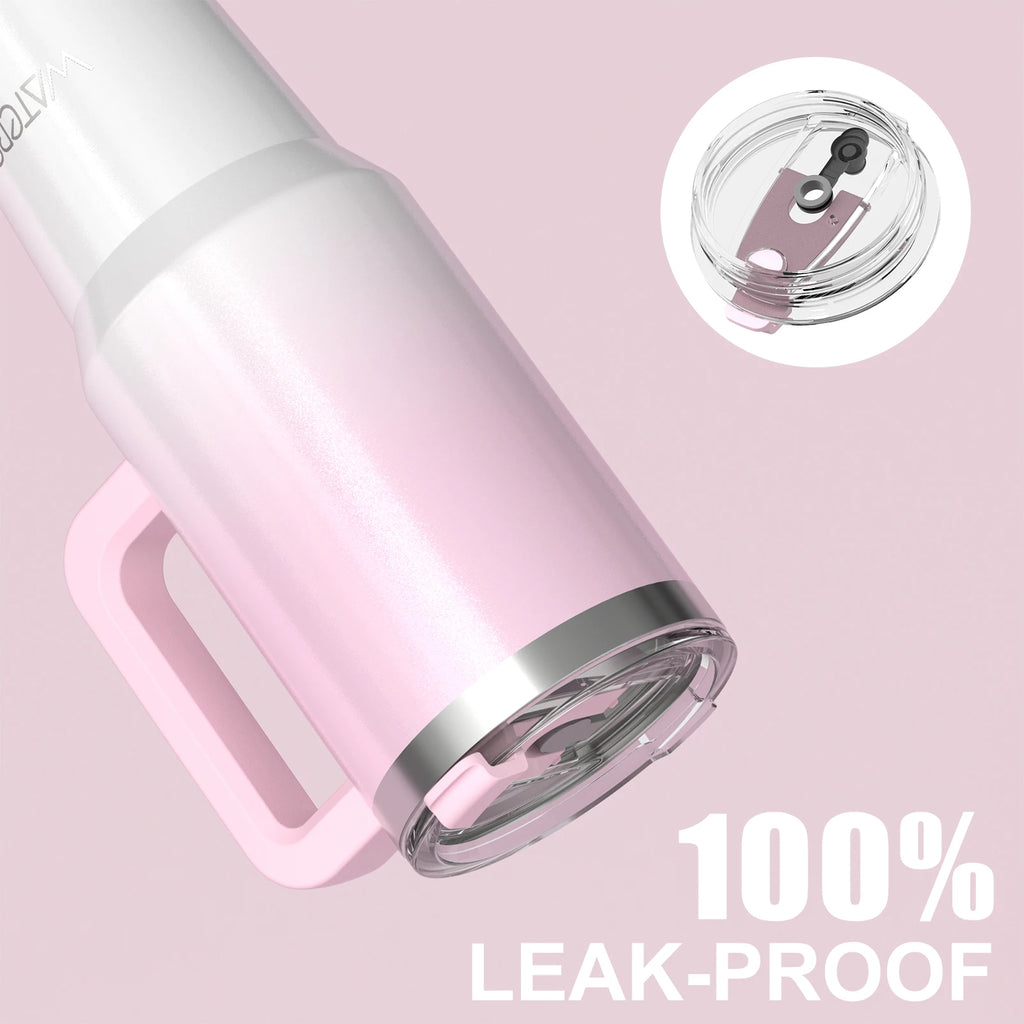 30oz/40oz Insulated Stainless Steel Tumbler with Handle