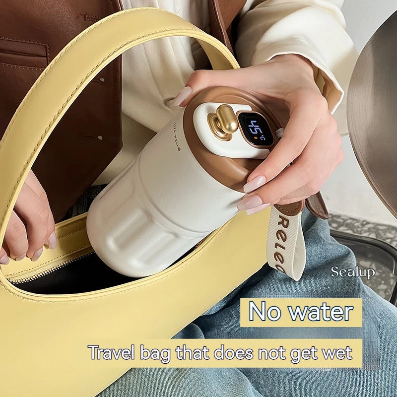 Smart LED Temperature Coffee Cup 316 Stainless Steel Travel Mug
